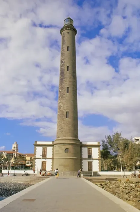 Framed Print : Maspalomas Lighthouse Print Framed Print : Maspalomas Lighthouse Print