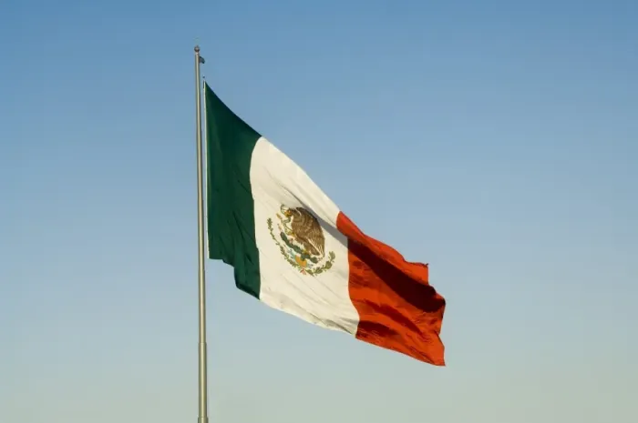 Framed Print : Mexican Flag Print Framed Print : Mexican Flag Print