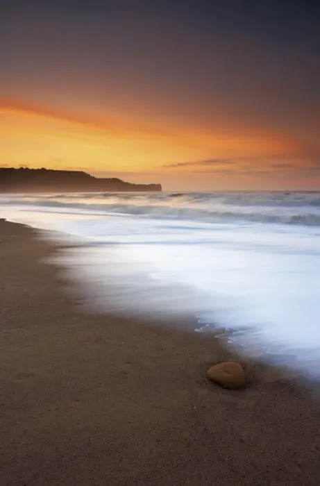 Framed Print : A Midsummer Evening Print: Sandsend, North Yorkshire Coast Framed Print : A Midsummer Evening Print: Sandsend, North Yorkshire Coast