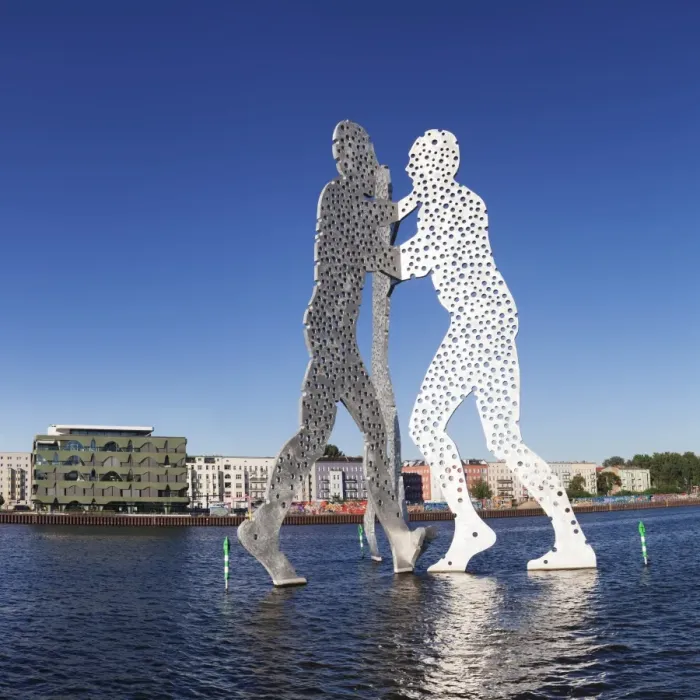 Framed Print : Molecule Man Print, Berlin Framed Print : Molecule Man Print, Berlin