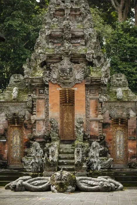 Framed Print : Monkey Forest Sanctuary Print, Ubud, Bali Framed Print : Monkey Forest Sanctuary Print, Ubud, Bali