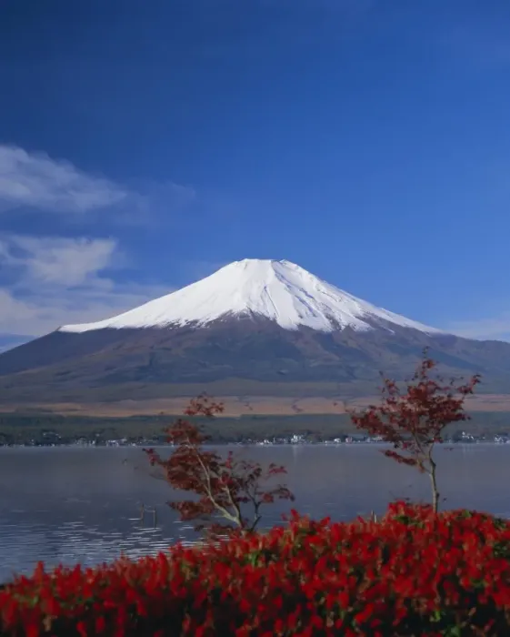 Framed Print : Mount Fuji Print - A serene landscape of Japan's iconic mountain Framed Print : Mount Fuji Print - A serene landscape of Japan's iconic mountain