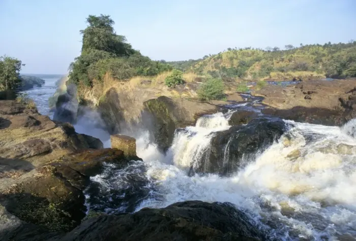 Framed Print : Murchison Falls Print - Uganda Landscape Framed Print : Murchison Falls Print - Uganda Landscape