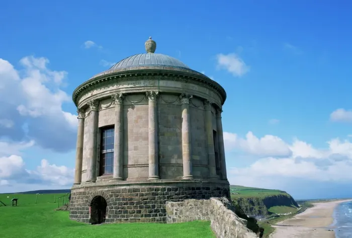 Framed Print : Mussenden Temple Print, Northern Ireland Landscape