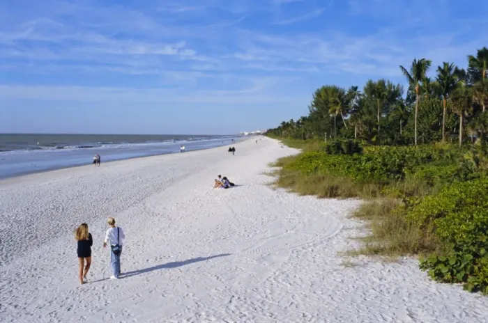 Framed Print : Naples Beach Print Framed Print : Naples Beach Print