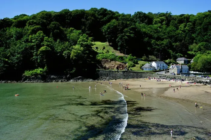 Framed Print : North Beach Bay Print, Salcombe Devon Landscape Framed Print : North Beach Bay Print, Salcombe Devon Landscape