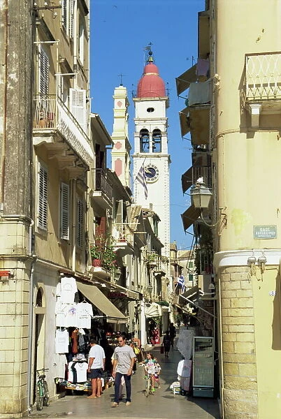 Old Town, Corfu Town, Corfu, Ionian Islands, Greek Islands, Greece, Europe