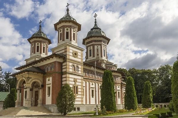 Orthodox church of Sinaia Monastery, Wallachia, Romania, Europe