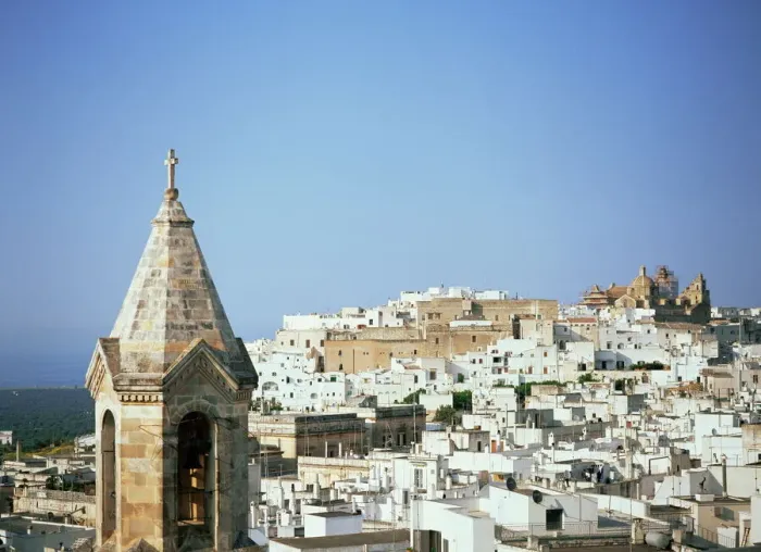Framed Print : Ostuni Print - Puglia Landscape Framed Print : Ostuni Print - Puglia Landscape