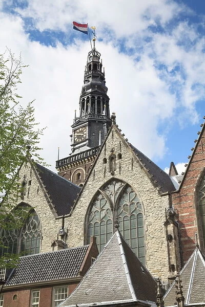 Oude Kerk, originating from the 14th century, Amsterdams oldest building