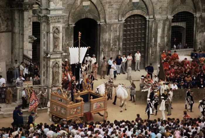 Framed Print : Siena Palio Print Framed Print : Siena Palio Print