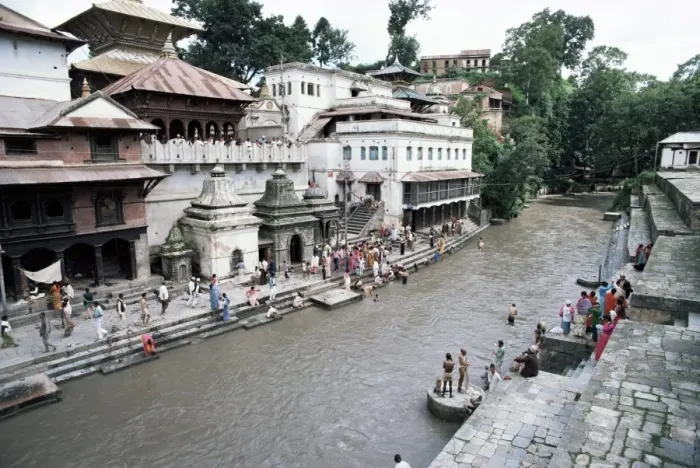 Framed Print : Pashupatinath Temple Print, Nepal Framed Print : Pashupatinath Temple Print, Nepal