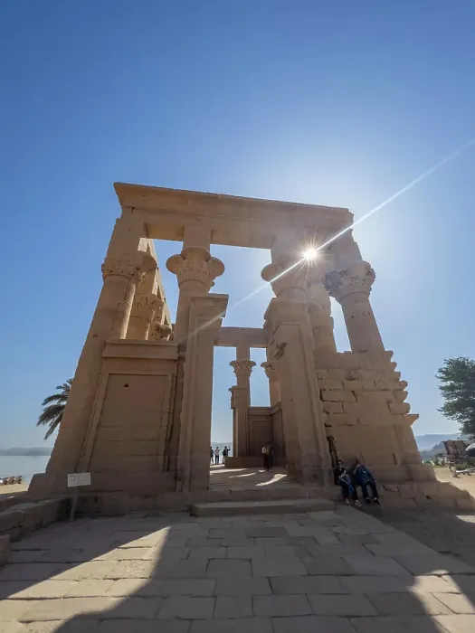 Framed Print : Print of The Philae Temple Complex Framed Print : Print of The Philae Temple Complex