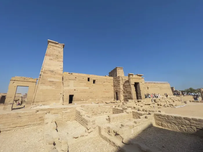 Framed Print : Print of The Philae Temple Complex Framed Print : Print of The Philae Temple Complex