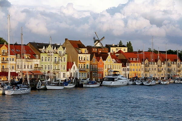 The port of Sonderborg, Jutland, Denmark, Scandinavia, Europe