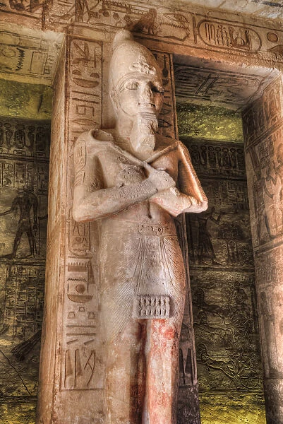 Ramses II statue, Hypostyle Hall, Ramses II Temple, UNESCO World Heritage Site
