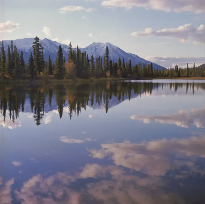 Framed Print : Alaska Print - Deneki Lakes Reflections Framed Print : Alaska Print - Deneki Lakes Reflections