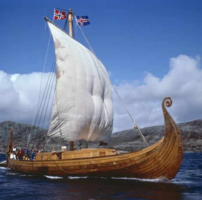 Framed Print : Oseberg Viking Ship Print Framed Print : Oseberg Viking Ship Print