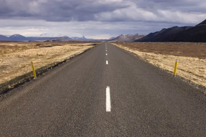 Framed Print : Icelandic Landscape Print: Road to Husavik Framed Print : Icelandic Landscape Print: Road to Husavik