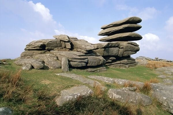 Rough Tor Rocks, near Camelford, Cornwall, England, UK