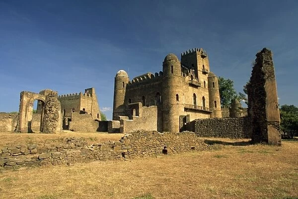 The Royal Enclosure of Fasils Castle, UNESCO World Heritage Site, Gondar