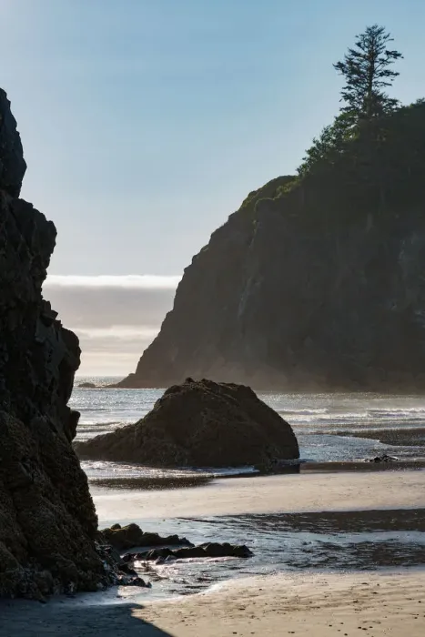 Framed Print : Ruby Beach Print, Olympic National Park Landscape Framed Print : Ruby Beach Print, Olympic National Park Landscape