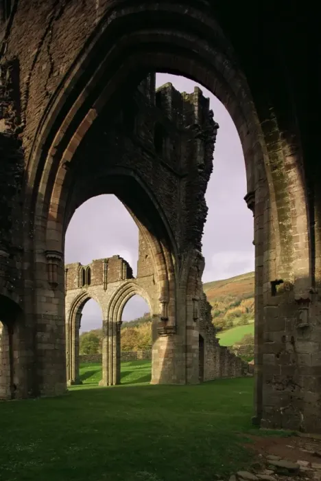 Framed Print : Llanthony Priory Ruins Print