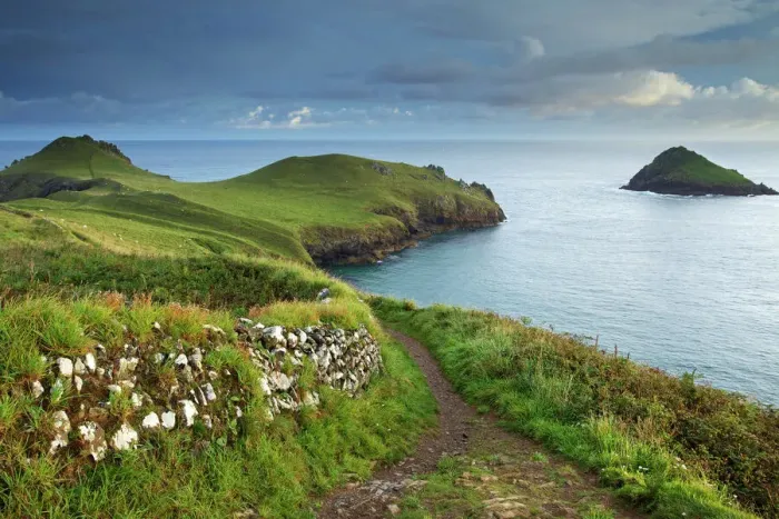 Framed Print : The Rumps Print, Cornwall Coastline Framed Print : The Rumps Print, Cornwall Coastline