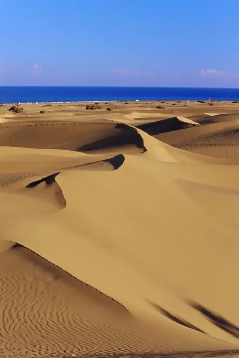 Framed Print : Gran Canaria Sand Dunes Print Framed Print : Gran Canaria Sand Dunes Print