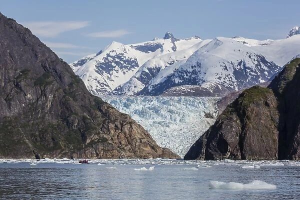 Scenic views of the south Sawyer Glacier in Tracy Arm-Fords Terror Wilderness Area