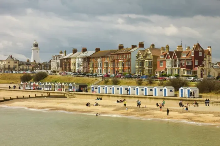 Framed Print : Southwold Seafront Print Framed Print : Southwold Seafront Print