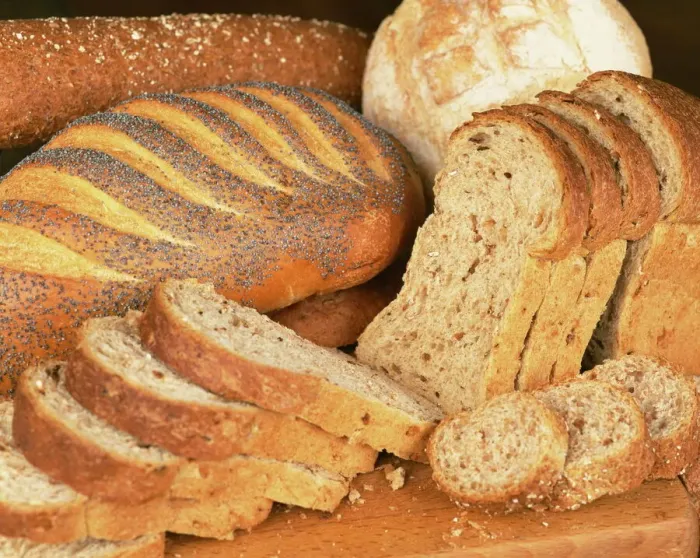 Framed Print : Bread Loaves and Slices Print Framed Print : Bread Loaves and Slices Print