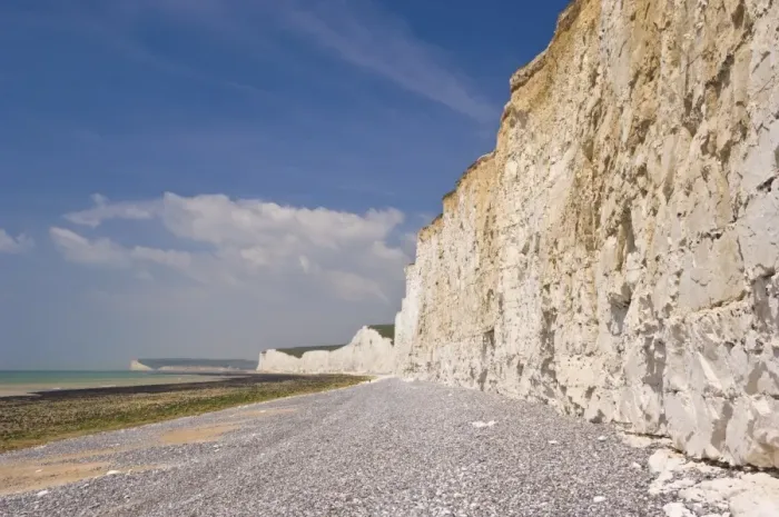 Framed Print : The Seven Sisters cliffs Print, Birling Gap landscape Framed Print : The Seven Sisters cliffs Print, Birling Gap landscape