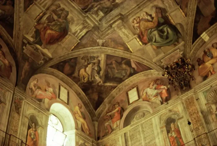 Framed Print : Sistine Chapel Print Framed Print : Sistine Chapel Print
