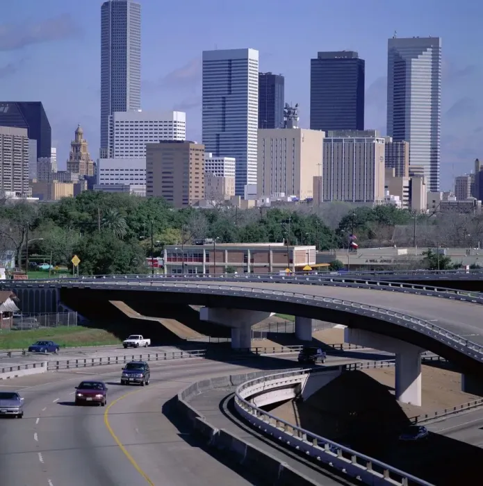 Framed Print : Houston Skyline Print Framed Print : Houston Skyline Print