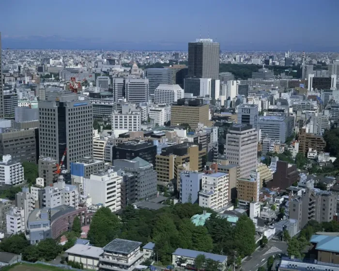 Framed Print : Tokyo Skyline Print Framed Print : Tokyo Skyline Print