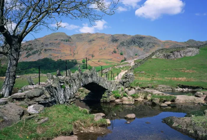 Framed Print : Slaters Bridge Print, Little Langdale Lake District Framed Print : Slaters Bridge Print, Little Langdale Lake District