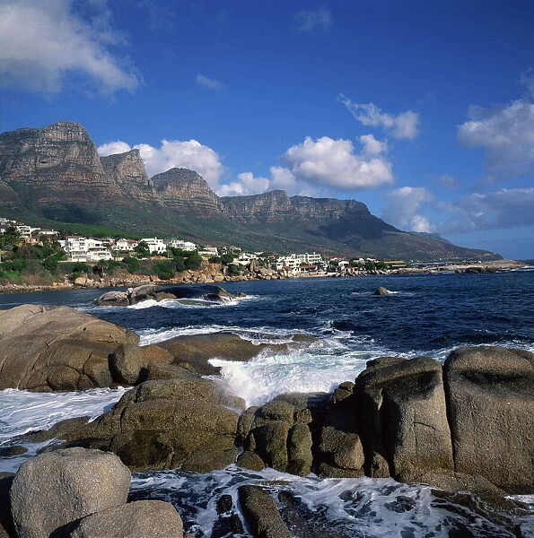 Small town near Cape Town on the Cape Peninsula