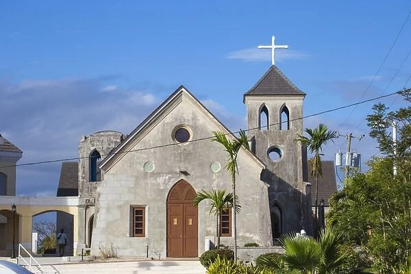 St. Francis Xavier Cathedral, Nassau, Providence Island, Bahamas, West Indies, Caribbean