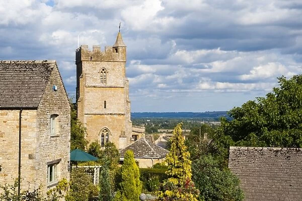 St. Lawrence Church, Bourton-on-the-Hill, Gloucestershire, The Cotswolds, England, United Kingdom, Europe