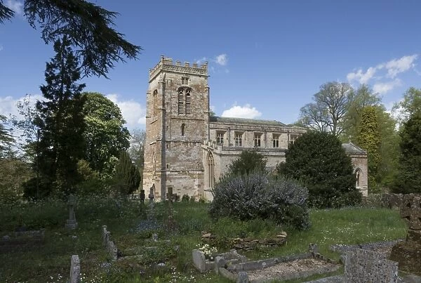 St. Michaels Church, Great Tew, Oxfordshire, England, United Kingdom, Europe