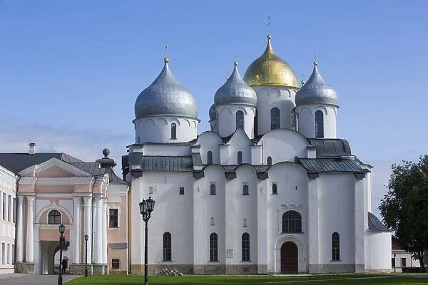 St. Sophia Cathedral, Kremlin, UNESCO World Heritage Site, Veliky Novgorod, Novgorod Oblast