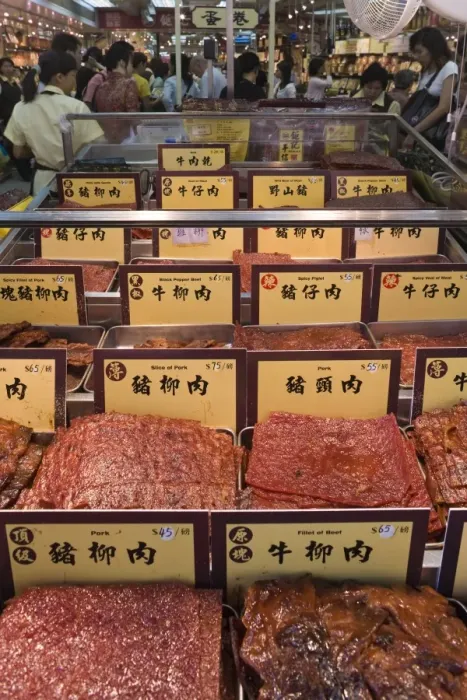 Framed Print : Macau Pressed Meat Sheets Print Framed Print : Macau Pressed Meat Sheets Print