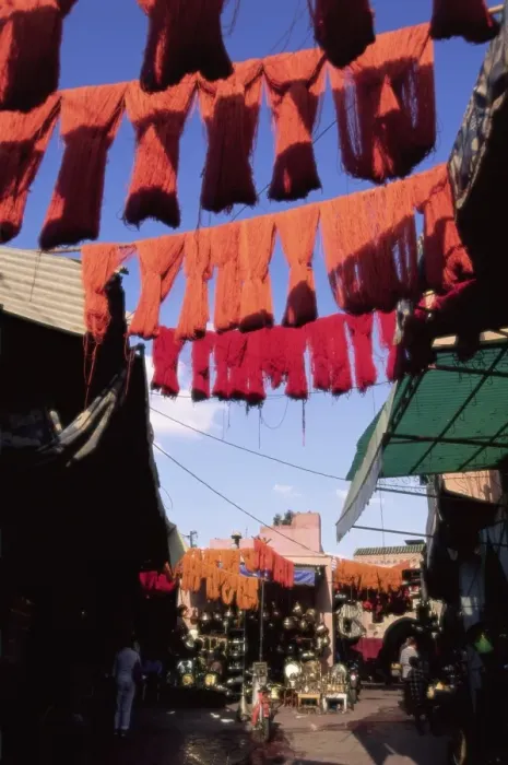 Framed Print : Marrakesh Souk Street Print Framed Print : Marrakesh Souk Street Print