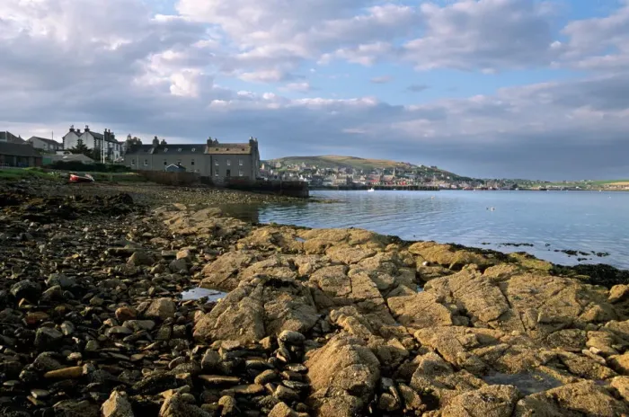 Framed Print : Stromness Print from the South Framed Print : Stromness Print from the South