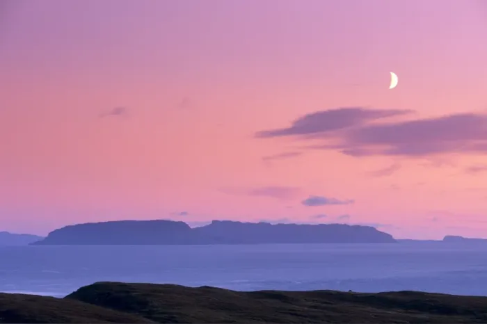 Framed Print : Eigg Island Sunset Print Framed Print : Eigg Island Sunset Print