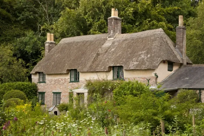 Framed Print : Thomas Hardy's Higher Bockhampton Cottage Print Framed Print : Thomas Hardy's Higher Bockhampton Cottage Print