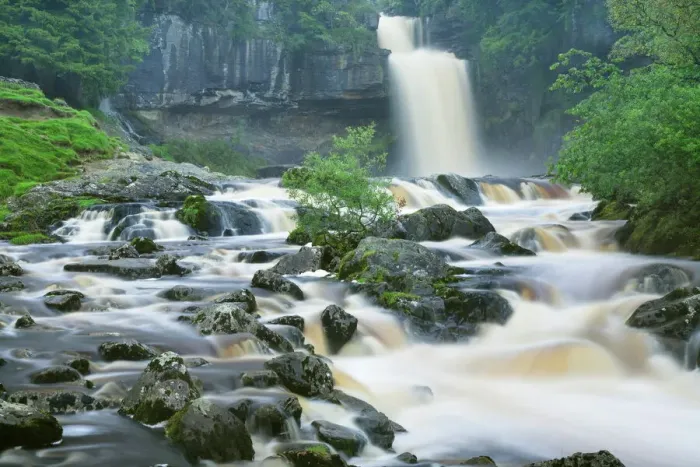Framed Print : Thornton Force Print, Ingleton Waterfalls Walk Framed Print : Thornton Force Print, Ingleton Waterfalls Walk