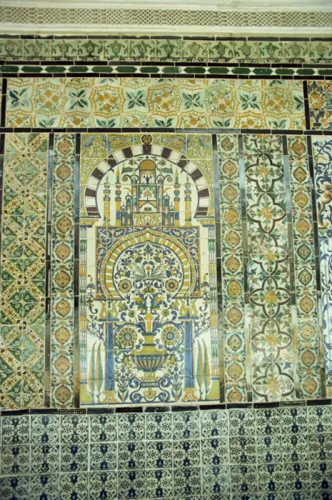 Framed Print : Kairouan Tilework Print Framed Print : Kairouan Tilework Print