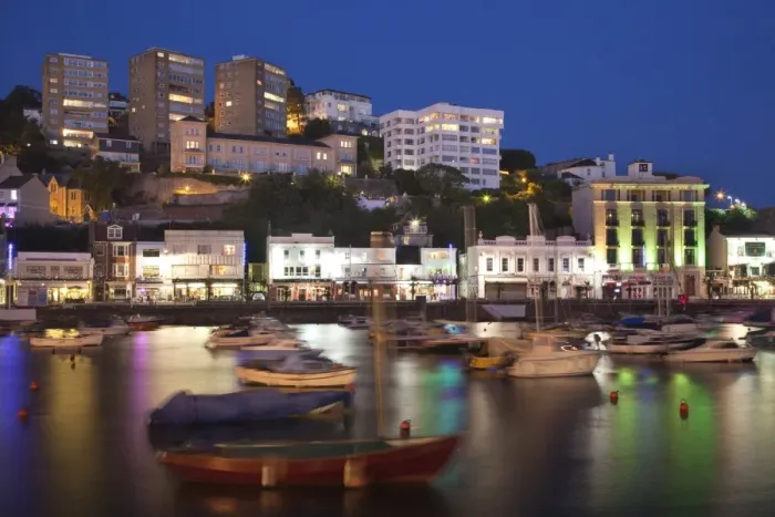 Framed Print : Torquay Harbour Print Framed Print : Torquay Harbour Print